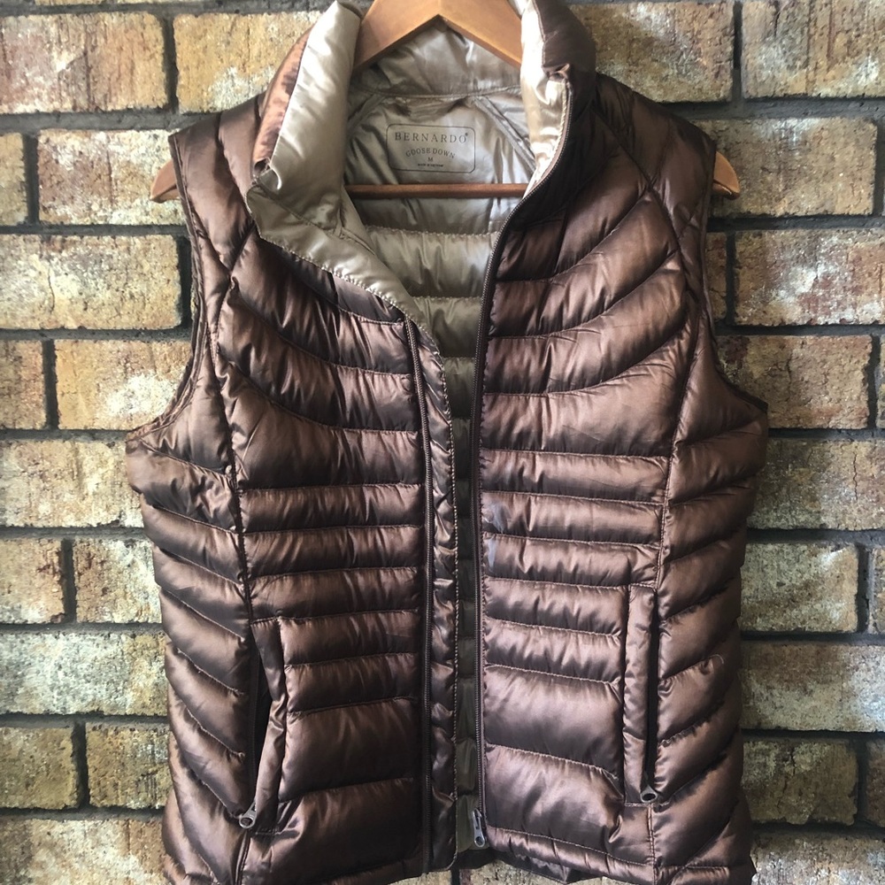 Silk Brown Vest